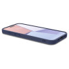 Spigen Cyrill iPhone 15 Pro Kajuk Mag Θήκη με Επένδυση Συνθετικού Δέρματος και MagSafe - Navy Blue