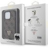 Guess iPhone 15 Pro - Crossbody 4G Metal Logo Θήκη με Επένδυση Συνθετικού Δέρματος και Λουράκι - Brown - GUHCP15LP4TDSCPW