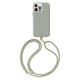 Uniq iPhone 15 Pro Coehl Creme Σκληρή Θήκη MagSafe με Πλαίσιο Σιλικόνης και Λουράκι - Soft Sage