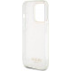 Guess iPhone 15 Pro IML Faceted Mirror Disco Iridescent Σκληρή Θήκη με Πλαίσιο Σιλικόνης - Pink - GUHCP15LHDECMP