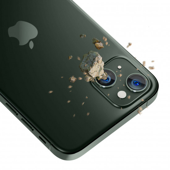 3MK iPhone 15 Plus Lens Protection Pro 9H Αντιχαρακτικό Γυαλί για την Κάμερα - Alpine Green