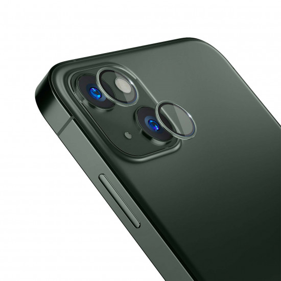 3MK iPhone 15 Plus Lens Protection Pro 9H Αντιχαρακτικό Γυαλί για την Κάμερα - Alpine Green