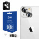 3MK iPhone 15 Lens Protection Pro 9H Αντιχαρακτικό Γυαλί για την Κάμερα - Silver