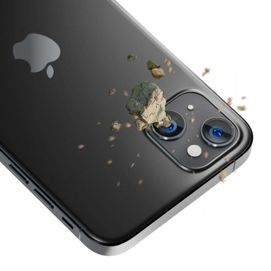 3MK iPhone 15 Lens Protection Pro 9H Αντιχαρακτικό Γυαλί για την Κάμερα - Graphite