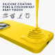 KW iPhone 15 Θήκη Σιλικόνης Rubberized TPU - Radiant Yellow - 61953.165