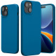 KW iPhone 15 Plus Θήκη Σιλικόνης Rubberized TPU - Blue Reef - 61954.228
