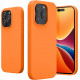 KW iPhone 15 Pro Θήκη Σιλικόνης Rubberized TPU - Fruity Orange - 61955.150