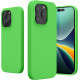 KW iPhone 15 Pro Θήκη Σιλικόνης Rubberized TPU - Lime Green - 61955.159