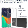 KW iPhone 15 Σετ με 1 Θήκη, 2 Αντιχαρακτικά Γυαλιά Οθόνης και 2 Αντιχαρακτικά Γυαλιά για την Κάμερα - Διάφανα - 62025.03