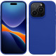 KW iPhone 15 Pro Max Θήκη Σιλικόνης Rubberized TPU - Baltic Blue - 61956.134