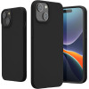 KW iPhone 15 Λεπτή Θήκη Σιλικόνης TPU - Black Matte - 61957.47