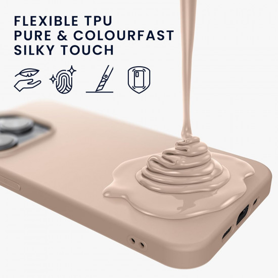 KW iPhone 15 Pro Max Λεπτή Θήκη Σιλικόνης TPU - Coconut Swirl - 61960.225