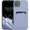 KW iPhone 15 Plus Θήκη Σιλικόνης TPU με Υποδοχή για Κάρτα - Lavender - 62018.108