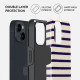 Burga iPhone 15 Fashion Tough MagSafe Σκληρή Θήκη με MagSafe - Old Money