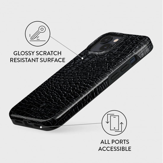 Burga iPhone 15 Plus Fashion Tough MagSafe Σκληρή Θήκη με MagSafe - Reaper's Touch