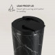 Burga COFFEE-CUP Κούπα Θερμός από Ανοξείδωτο Ατσάλι - 470ml - Black Marble