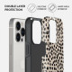 Burga iPhone 15 Pro Max Fashion Tough MagSafe Σκληρή Θήκη με MagSafe - Almond Latte