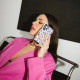 Burga iPhone 15 Pro Fashion Tough MagSafe Σκληρή Θήκη με MagSafe - Love Me Right