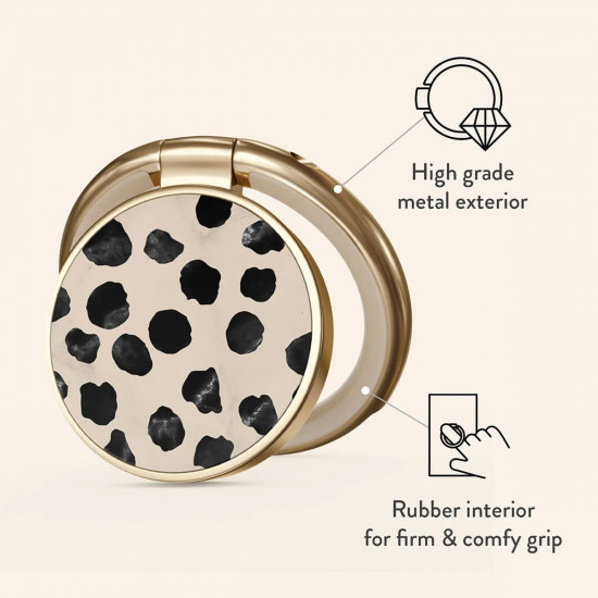 Burga Ring Holder - Δαχτυλίδι Συγκράτησης Κινητού - Βάση Στήριξης - Gold - Almond Latte