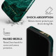 Burga iPhone 15 Pro Fashion Tough MagSafe Σκληρή Θήκη με MagSafe - Emerald Pool