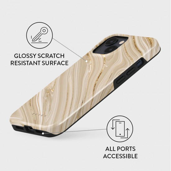 Burga iPhone 15 Fashion Tough MagSafe Σκληρή Θήκη με MagSafe - Full Glam
