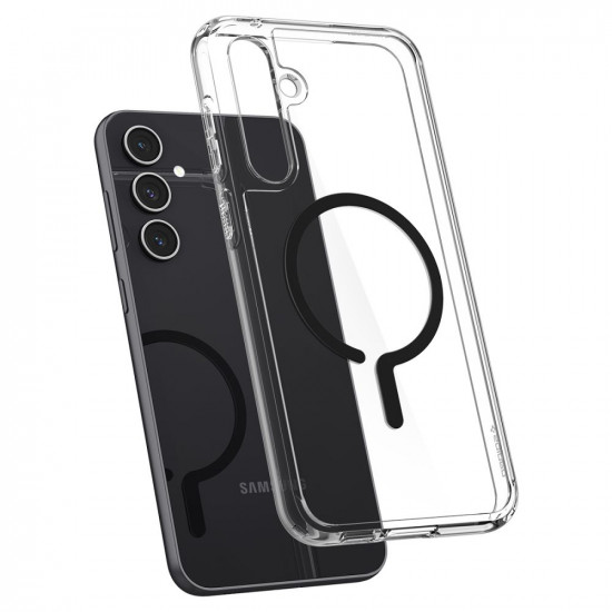 Spigen Samsung Galaxy S23 FE - Ultra Hybrid One Tap Ring MagSafe Σκληρή Θήκη με Πλαίσιο Σιλικόνης - Black