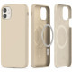 Tech-Protect iPhone 11 Silicone Magsafe Θήκη Σιλικόνης TPU - Beige