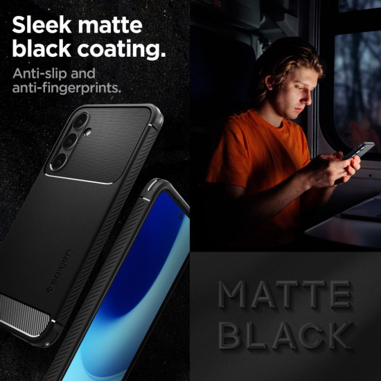 Spigen Samsung Galaxy S23 FE Θήκη TPU Rugged Armor - Matte Black