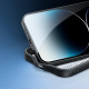 Dux Ducis iPhone 15 Pro Aimo MagSafe Σκληρή Θήκη με Πλαίσιο Σιλικόνης και MagSafe - Black