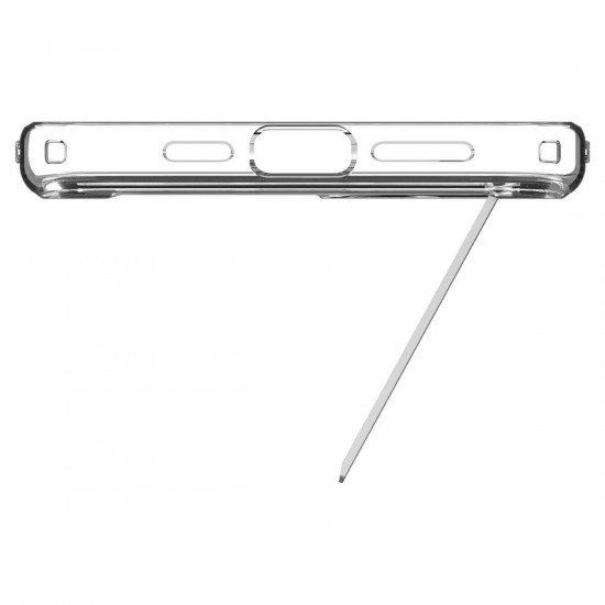 Spigen iPhone 15 Ultra Hybrid S MagSafe Σκληρή Θήκη με Πλαίσιο Σιλικόνης και Stand - Black