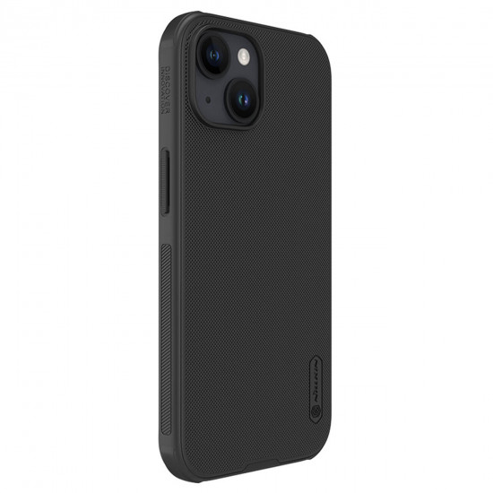 Nillkin iPhone 15 Plus Super Frosted Shield Pro Σκληρή Θήκη με Πλαίσιο Σιλικόνης - Black