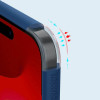 Nillkin iPhone 15 Super Frosted Shield Pro Σκληρή Θήκη με Πλαίσιο Σιλικόνης - Black