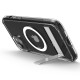 Spigen iPhone 15 Plus Ultra Hybrid S MagSafe Σκληρή Θήκη με Πλαίσιο Σιλικόνης και Stand - Crystal Clear