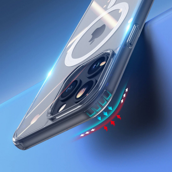 Dux Ducis iPhone 15 Pro Max Clin Θήκη με MagSafe - Διάφανη