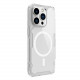 Nillkin iPhone 15 Pro Max Nature Pro Magnetic - Σκληρή Θήκη με Πλαίσιο Σιλικόνης και MagSafe - Διάφανη / White