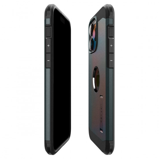 Spigen iPhone 15 Pro Tough Armor Mag Σκληρή Θήκη με MagSafe - Abyss Green