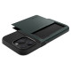 Spigen iPhone 15 Pro Slim Armor CS Σκληρή Θήκη - Abyss Green