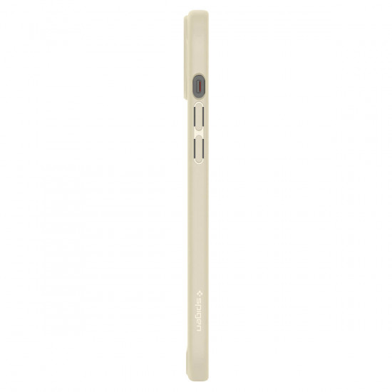 Spigen iPhone 15 Plus Crystal Hybrid Σκληρή Θήκη με Πλαίσιο Σιλικόνης - Beige