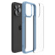 Spigen iPhone 15 Pro Max Crystal Hybrid Σκληρή Θήκη με Πλαίσιο Σιλικόνης - Sierra Blue
