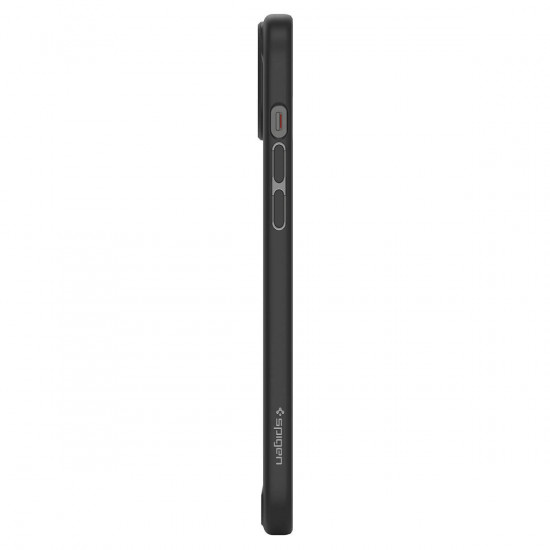 Spigen iPhone 15 Crystal Hybrid Σκληρή Θήκη με Πλαίσιο Σιλικόνης - Black