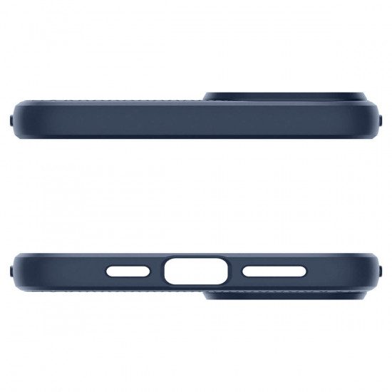Spigen iPhone 15 Plus Liquid Air Θήκη Σιλικόνης - Navy Blue