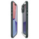 Spigen iPhone 15 Pro Max Ultra Hybrid Σκληρή Θήκη με Πλαίσιο Σιλικόνης - Abyss Green