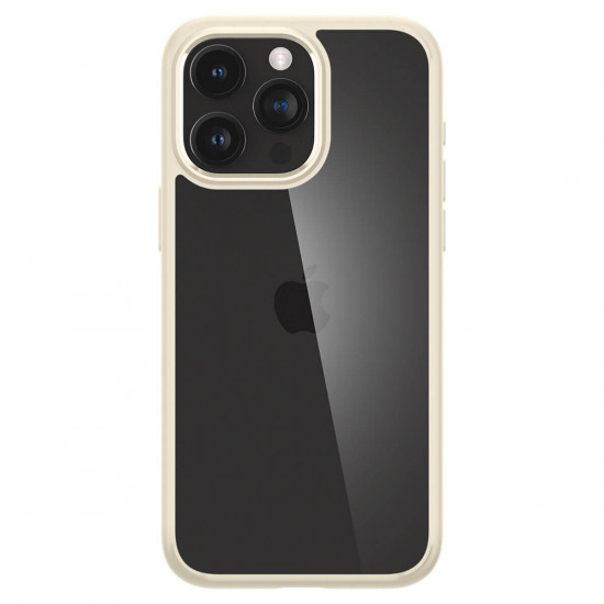 Spigen iPhone 15 Pro Max Ultra Hybrid Σκληρή Θήκη με Πλαίσιο Σιλικόνης - Mute Beige