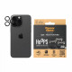 PanzerGlass iPhone 15 Pro / iPhone 15 Pro Max Hoops Camera Lens Protector Αντιχαρακτικό Γυαλί για την Κάμερα - Black