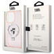Karl Lagerfeld iPhone 15 Pro Ring Stand Karl and Choupette MagSafe Σκληρή Θήκη με Πλαίσιο Σιλικόνης και MagSafe - Pink - KLHMP15LHMRSKCP