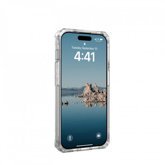 UAG iPhone 15 Pro Plyo Series Θήκη Υψηλής Προστασίας με MagSafe - Ice / White - Διάφανη