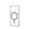 UAG iPhone 15 Pro Plyo Series Θήκη Υψηλής Προστασίας με MagSafe - Ice / Silver - Διάφανη