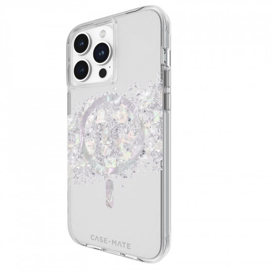 Case-Mate iPhone 15 Pro Max Touch of Pearl MagSafe Σκληρή Θήκη με MagSafe - Touch of Pearl