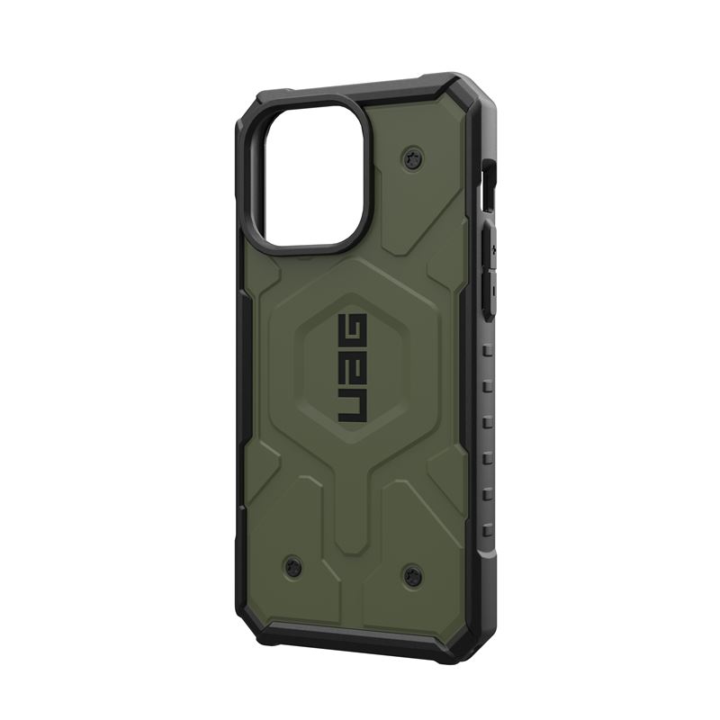 UAG iPhone 15 Pro Max Pathfinder MagSafe Series Σκληρή Θήκη με MagSafe - Olive Drab UAG iPhone 15 Pro Max Pathfinder MagSafe Series Σκληρή Θήκη με MagSafe - Olive Drab