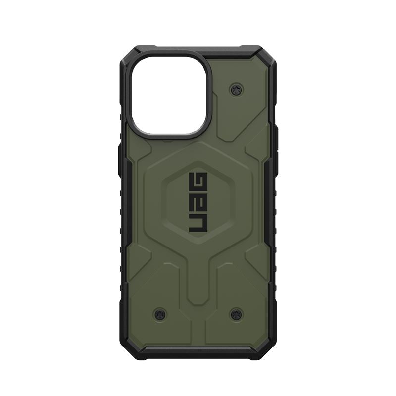 UAG iPhone 15 Pro Max Pathfinder MagSafe Series Σκληρή Θήκη με MagSafe - Olive Drab UAG iPhone 15 Pro Max Pathfinder MagSafe Series Σκληρή Θήκη με MagSafe - Olive Drab